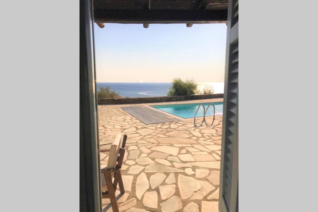 Sunset Villa With Swimming Pool At Tzia Ligia  外观 照片